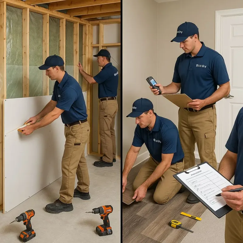 Repairs and Reconstruction process in Cleora, OK